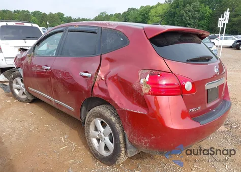 2013 Nissan Rogue S from USA, damaged, VIN JN8AS5MT7DW541859